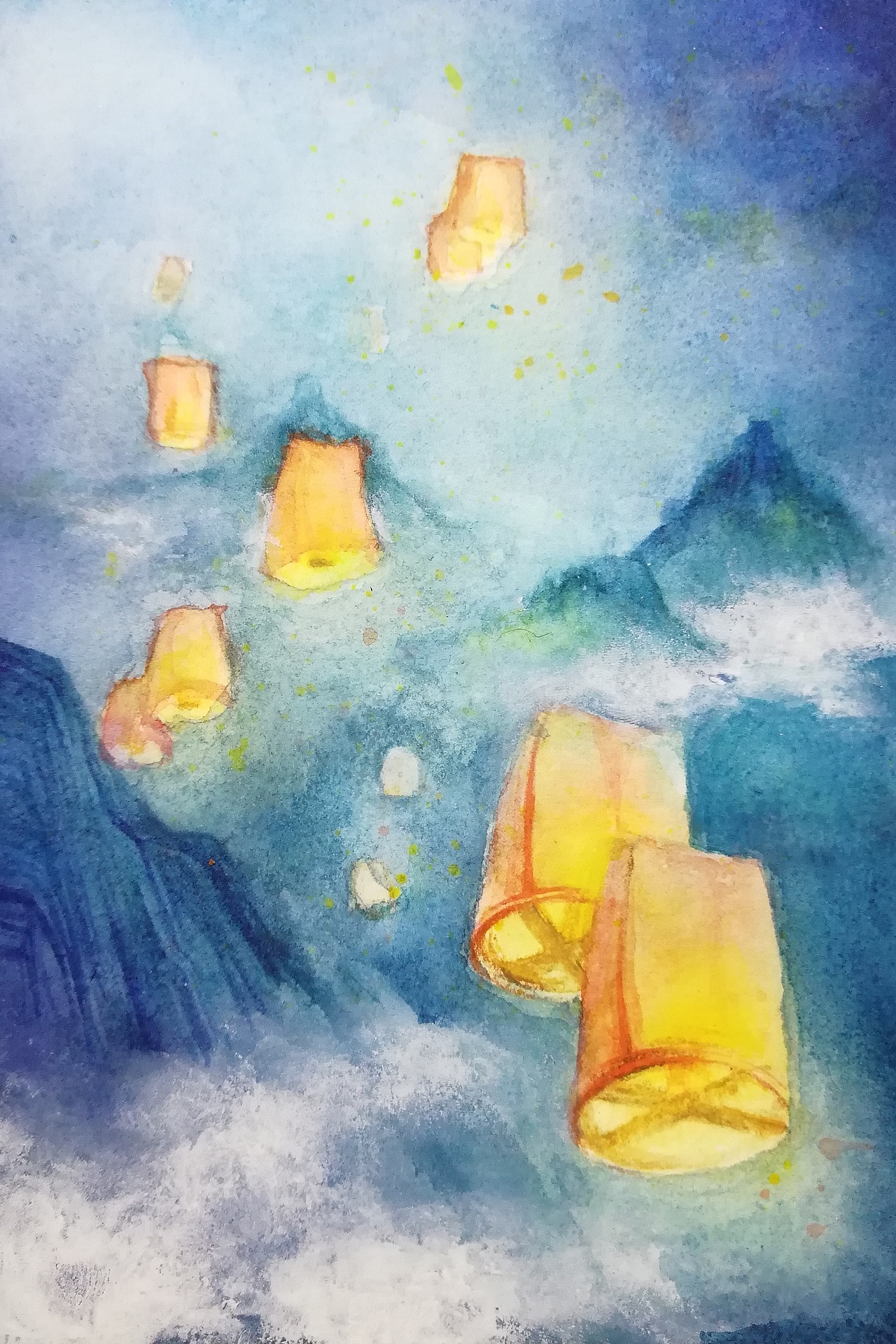 所爱隔山海，山海亦可平（图ZMTMxNTAzNzEy） - 创作习作 - 站酷设计师清芷如初原创素材 - 站酷ZCOOL