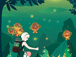 小怪獸插畫