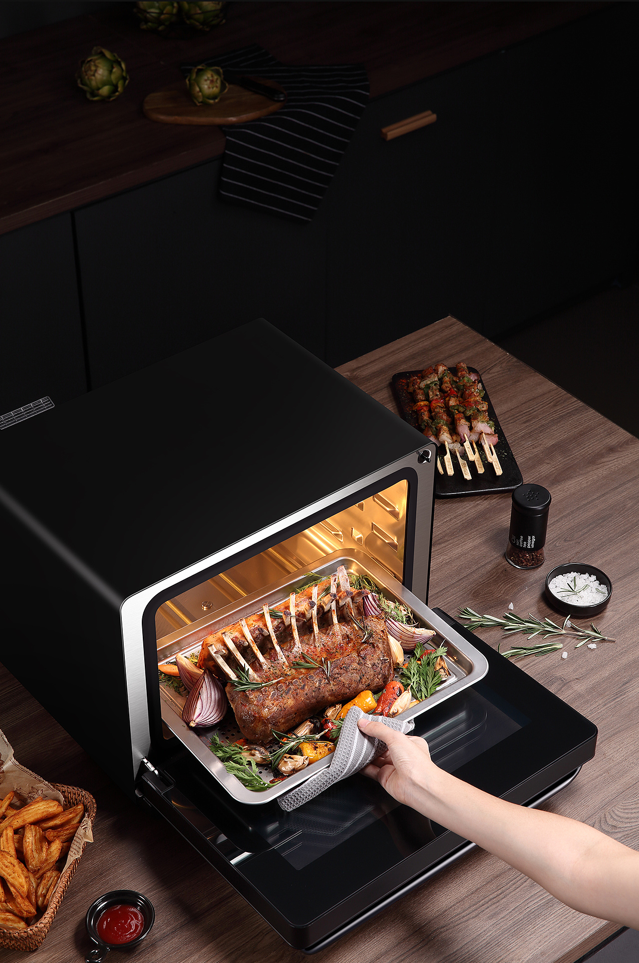 厨电摄影 | chefborn 蒸烤箱 boooi design