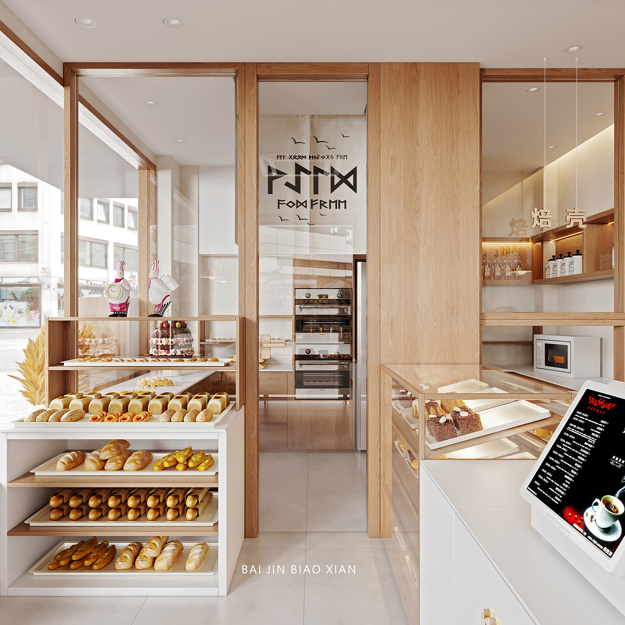 面包店的表现（图ZMjkzNTE2NzE2） - 酒店餐饮设计 - 站酷设计师棉棒原创素材 - 站酷ZCOOL