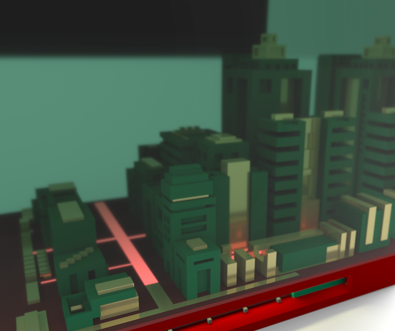 MagicaVoxel···有毒別碰··（圖ZNzA0OTYwOTY=） - 場景 - 站酷設(shè)計師小罐魚頭原創(chuàng)素材 - 站酷ZCOOL