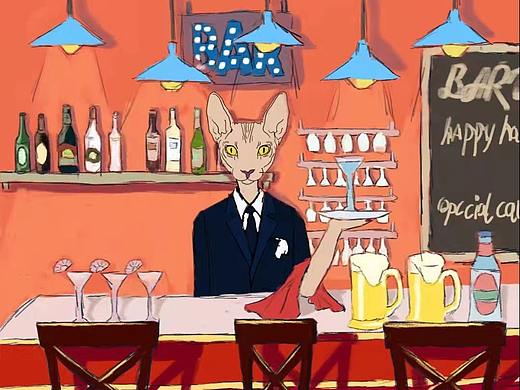 BAR（個人主頁-ZNTY2NzA5OTY=） - 場景 - 站酷設(shè)計師芒果果布布丁原創(chuàng)素材 - 站酷ZCOOL