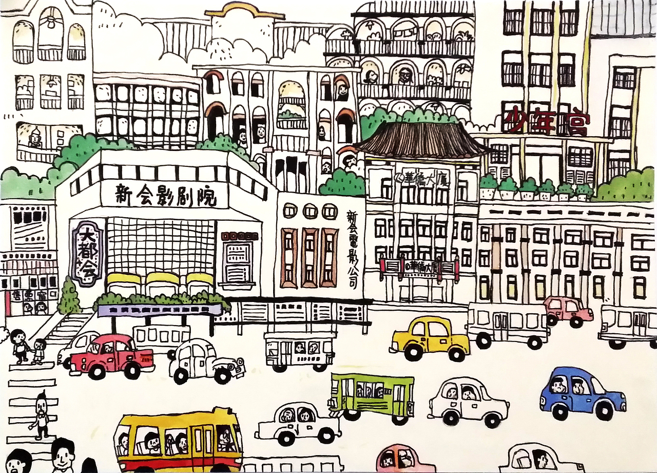 新会，新会陈皮，小鸟天堂，小城大事（图ZMTEwODUyNjgw） - 商业插画 - 站酷设计师璇子哈原创素材 - 站酷ZCOOL