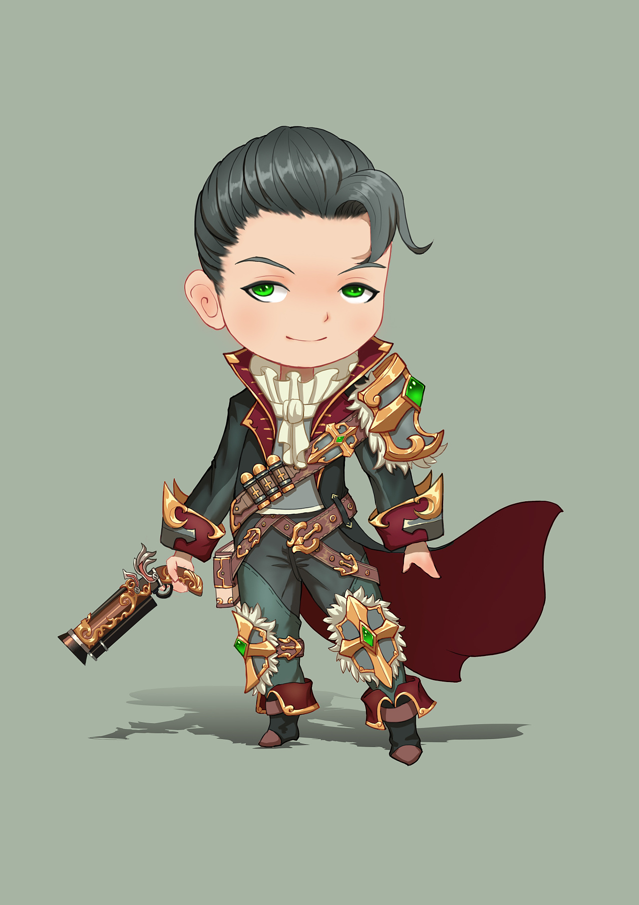 一些q版的练习|插画|游戏原画|爱画画的晓亮 - 原创作品 - 站酷