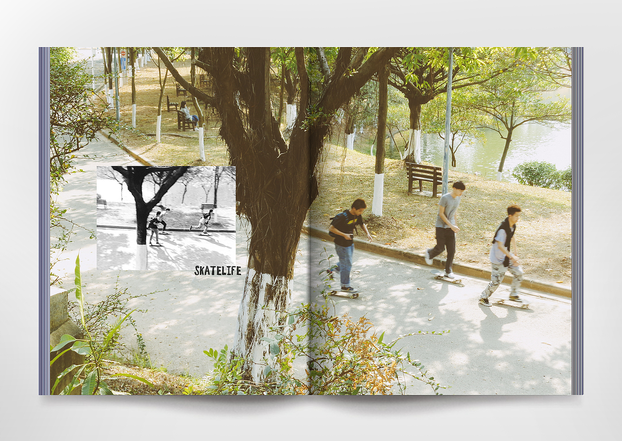 滑板摄影画册《city skatelife》下