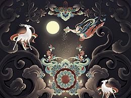 欧美风卡通