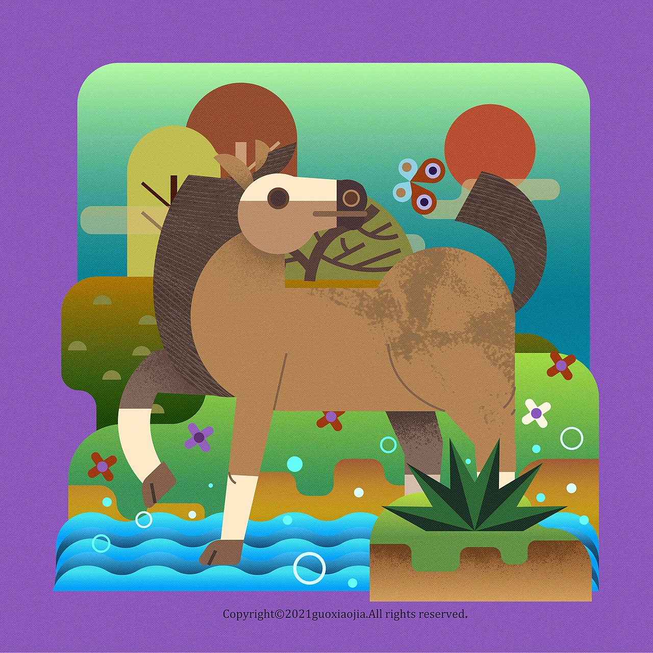 十二生肖系列插画（图ZMjYzOTkwMTA0） - 商业插画 - 站酷设计师佳作JIA原创素材 - 站酷ZCOOL