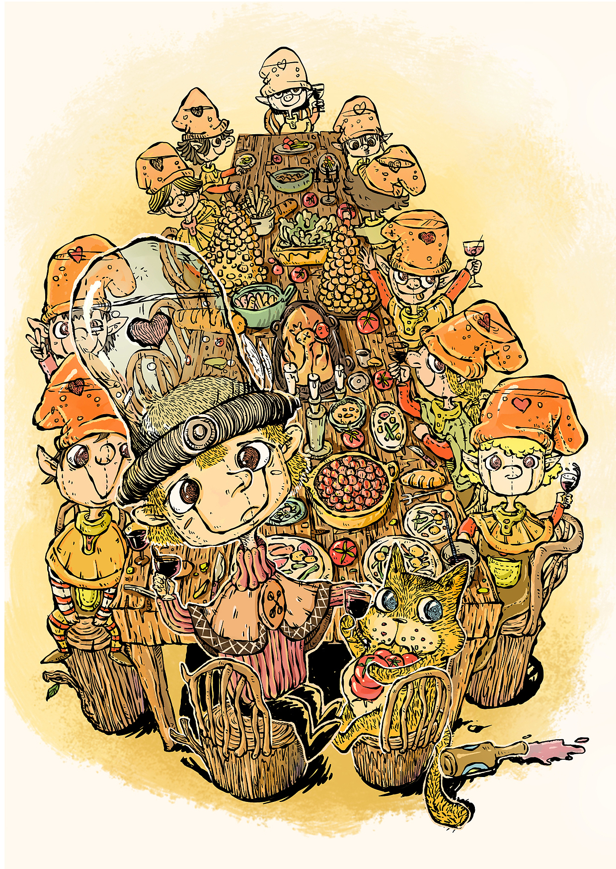 宾果和霍比村的朋友们