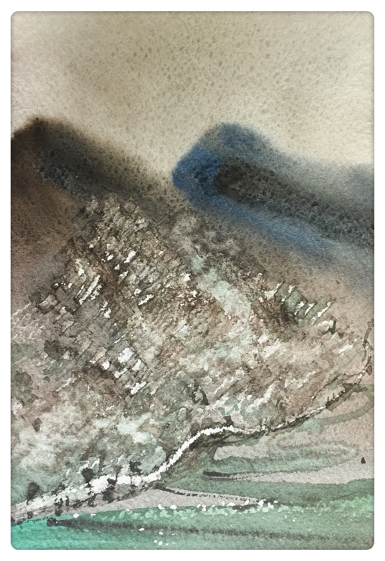 无眠夜_唐晓明水彩艺术-站酷zcool