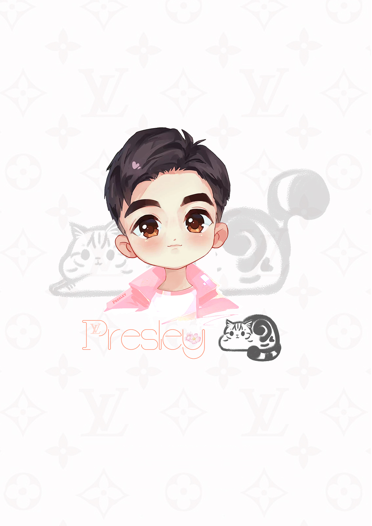 大鹏爱臭美爱猫