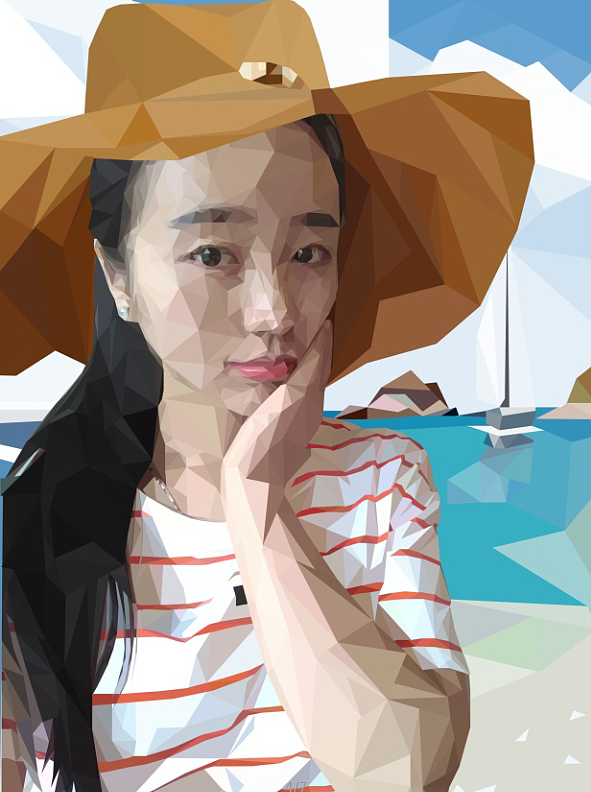 ai多边形插画练习