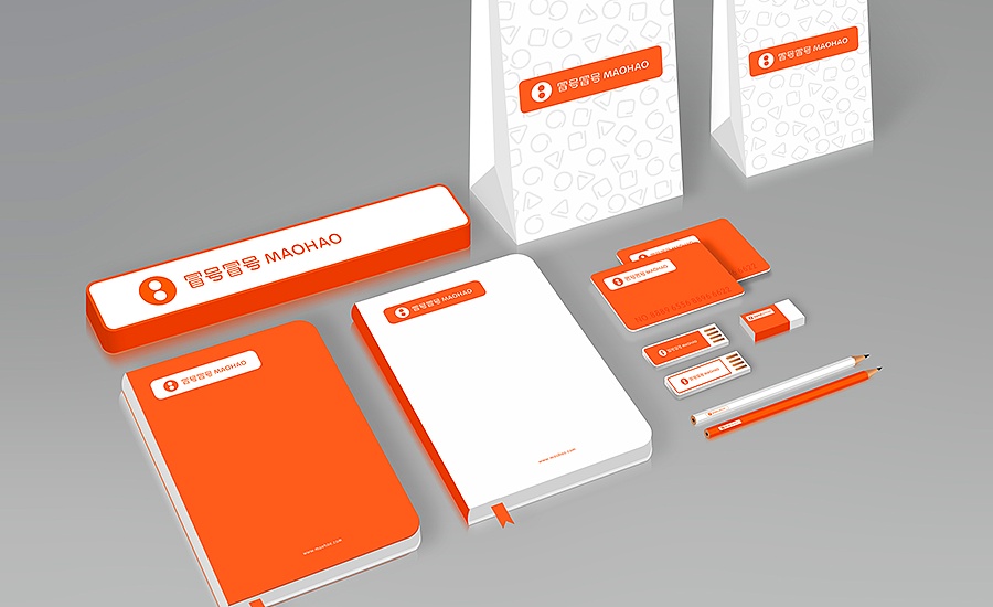 冒号冒号火锅vi设计(办公用品部分)