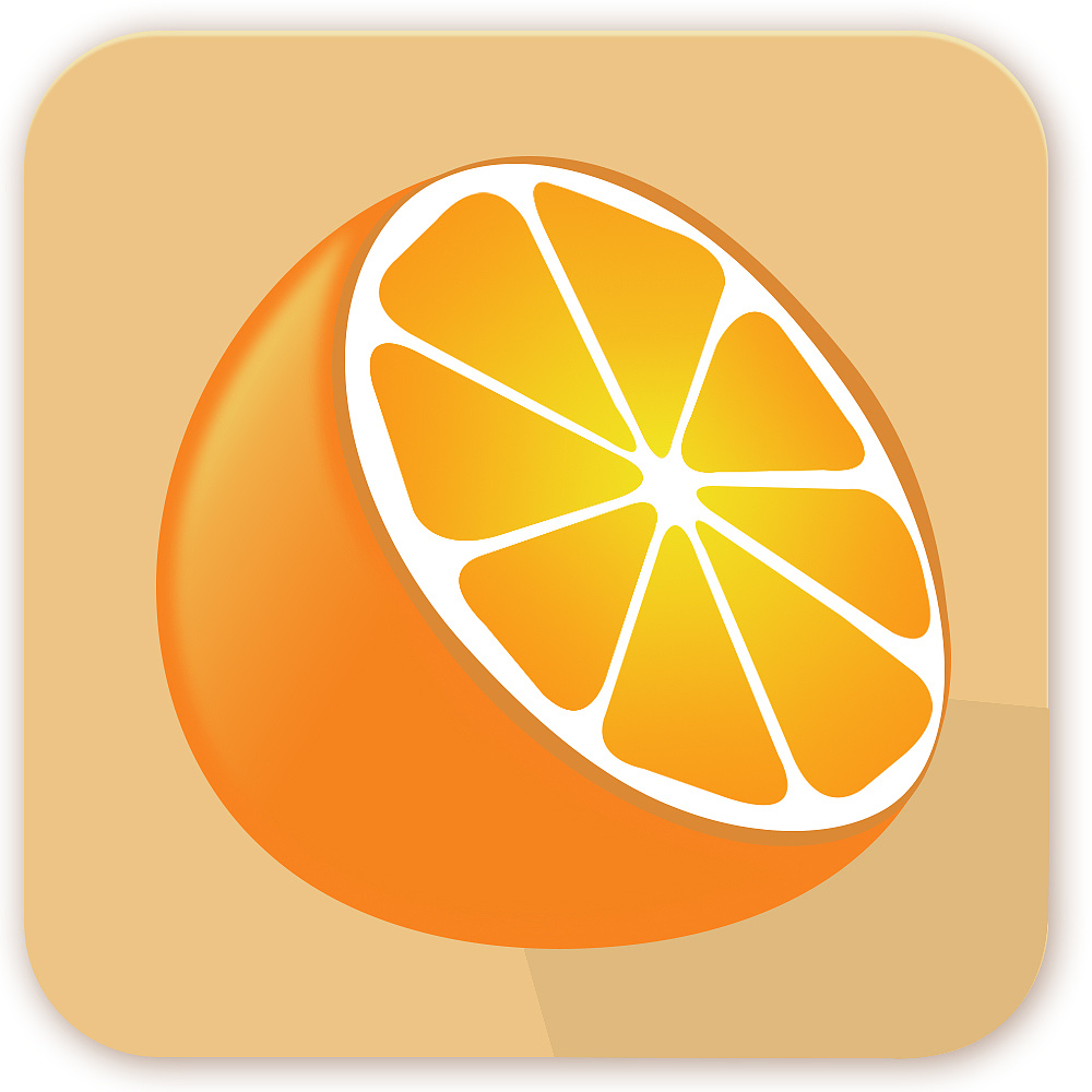 扁平风水果图标