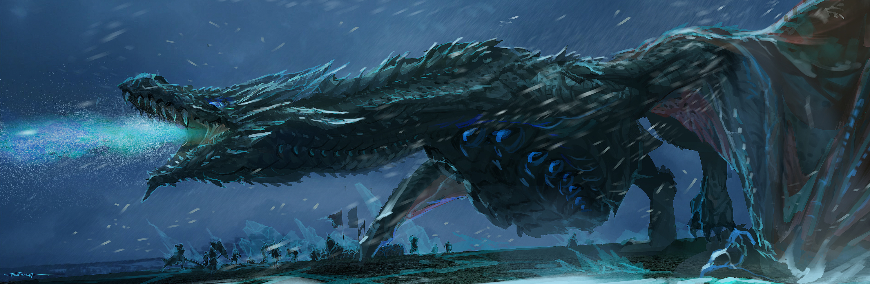 各种龙 |插画|游戏原画|燃烧的笔尖 - 原创作品 - 站酷 (zcool)