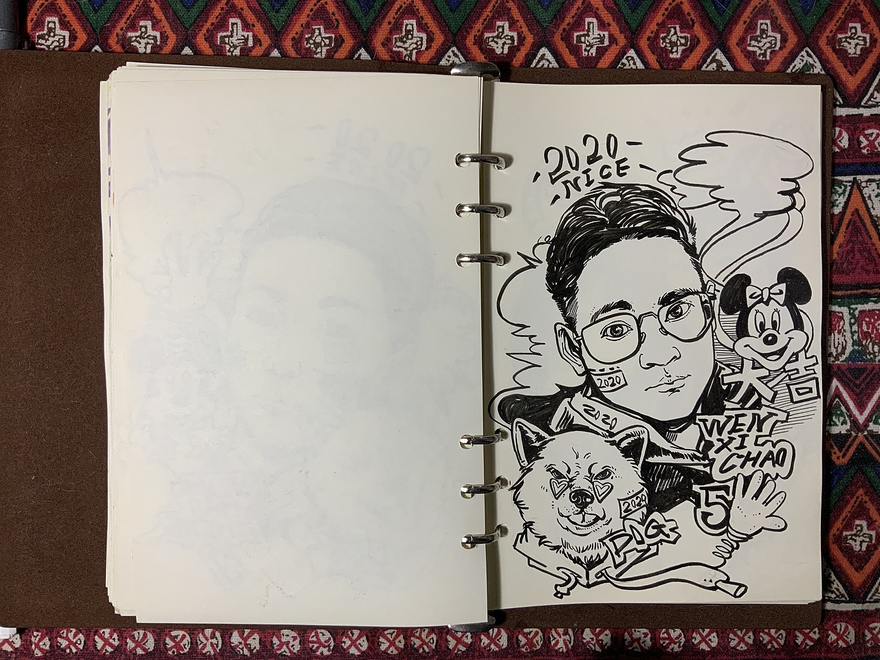 我的小本子的手绘2019-2020（图ZMjAzOTM2Nzg0） - 新锐潮流插画 - 站酷设计师CKAN程阿砍原创素材 - 站酷ZCOOL