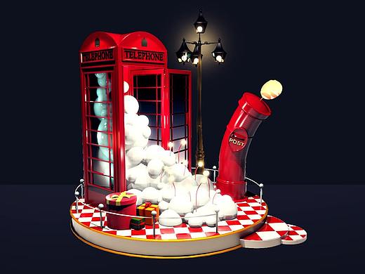 【八成临摹】简欧风美陈设计