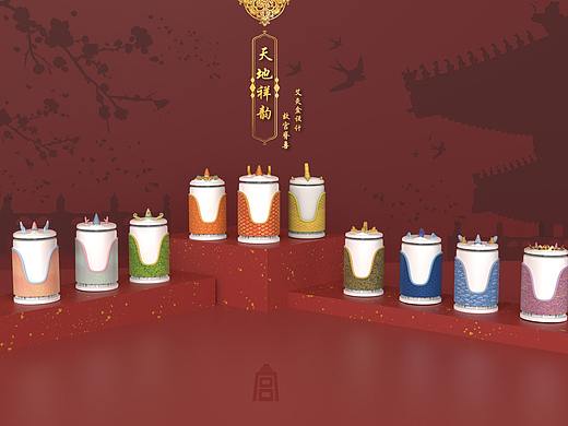 故宫萌宠来袭！（故宫脊兽文创艾灸盒设计）
