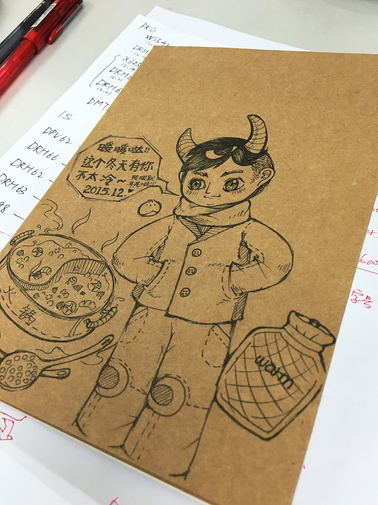 笔记本小涂鸦～（图ZMzg4NTczNTY=） - 新锐潮流插画 - 站酷设计师amuamu原创素材 - 站酷ZCOOL