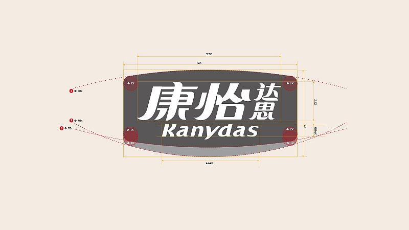 【闽颂设计作品】江西康怡食品品牌战略规划之VIS设计