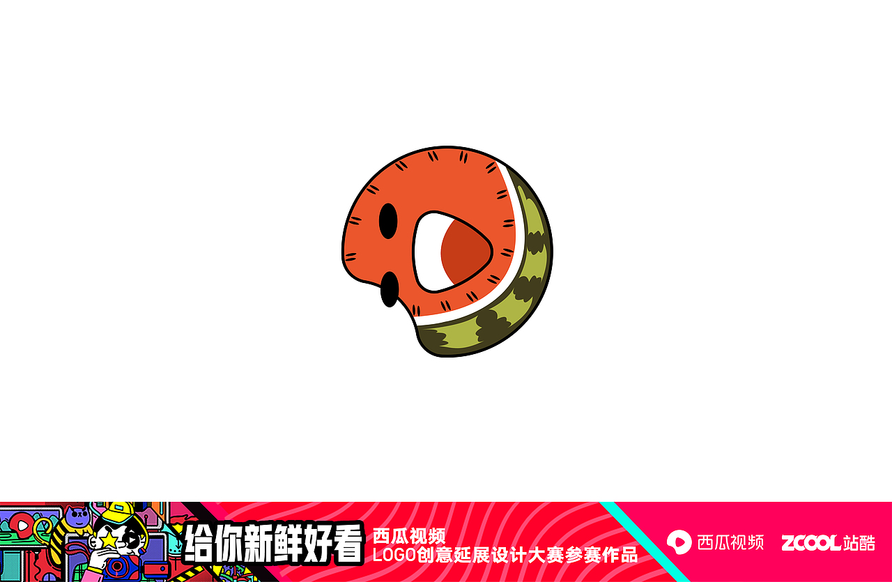 乐观的西瓜君（图ZMTMyMDA5MDMy） - 图案 - 站酷设计师鬼影匿藏者原创素材 - 站酷ZCOOL