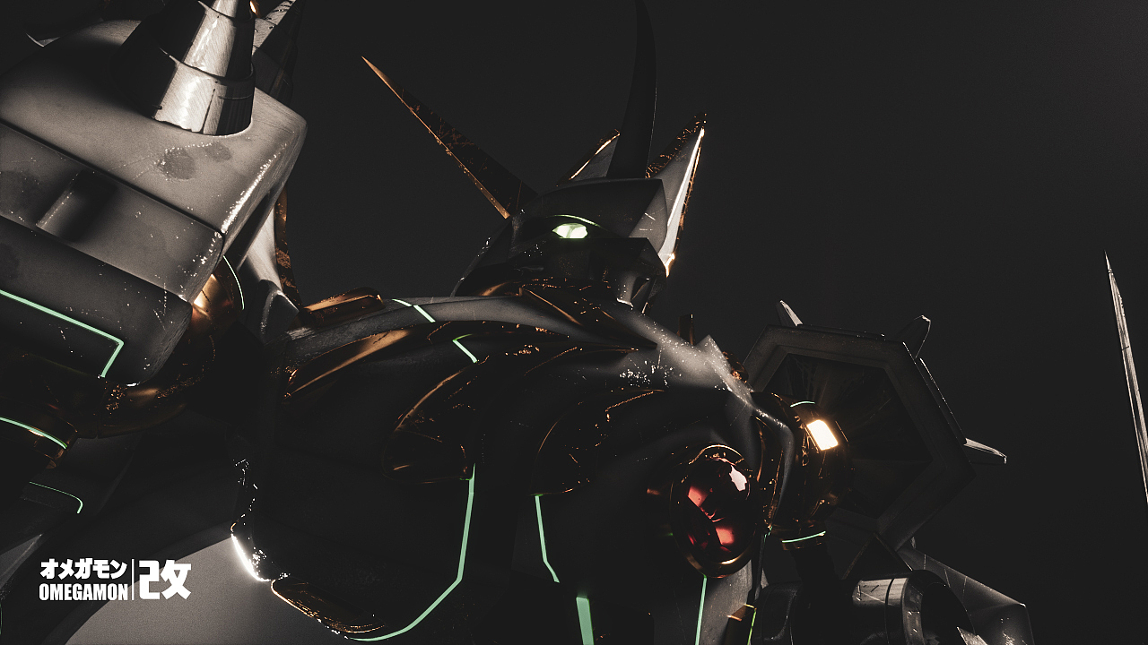 Omegamon|改（图ZMjE2MzMwNTI4） - 人物/生物 - 站酷设计师Jephy原创素材 - 站酷ZCOOL