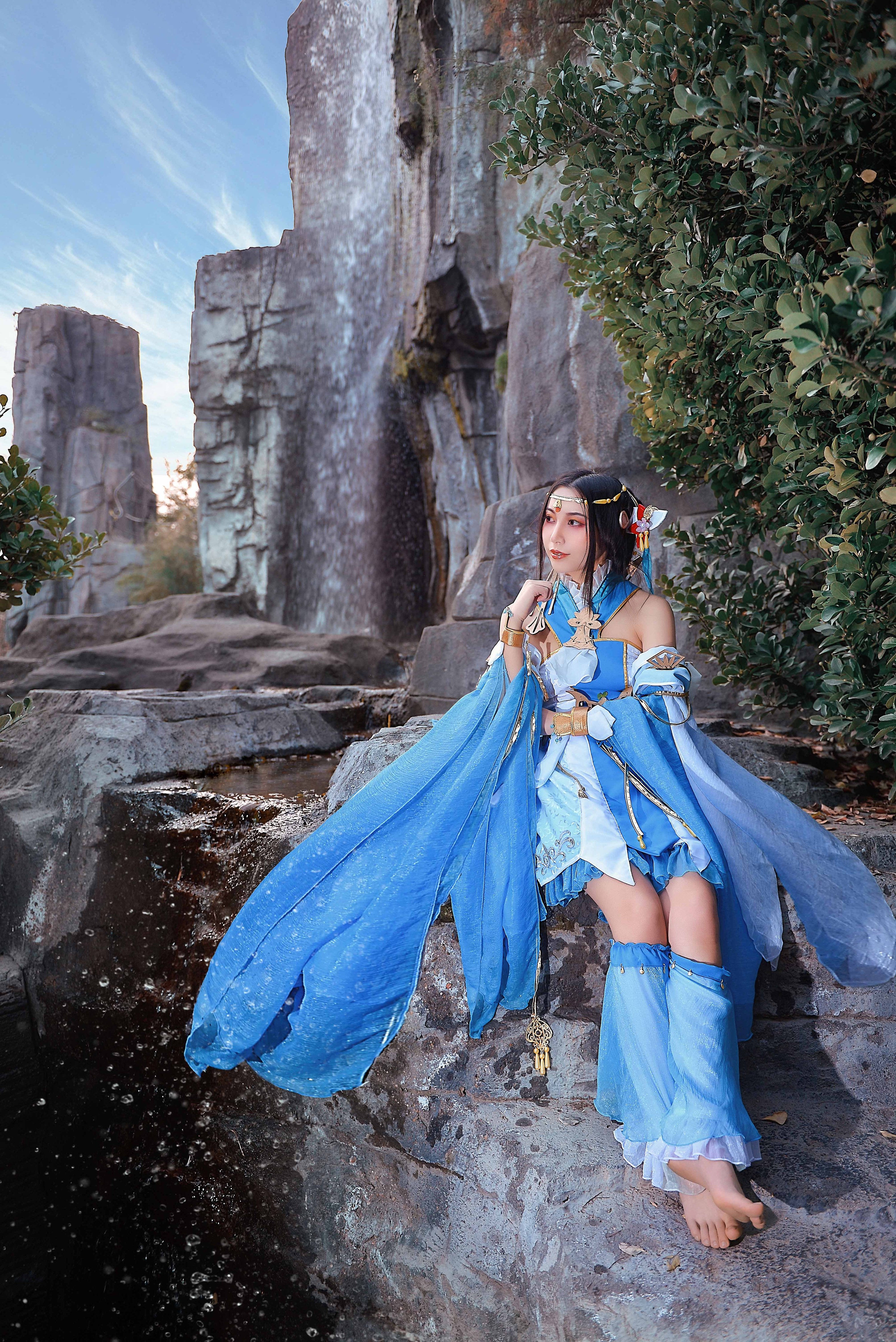 cos后期 剑网三 七秀萝莉 人物精修