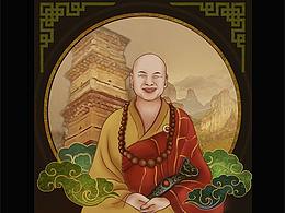 云龙寺公众号头像设计