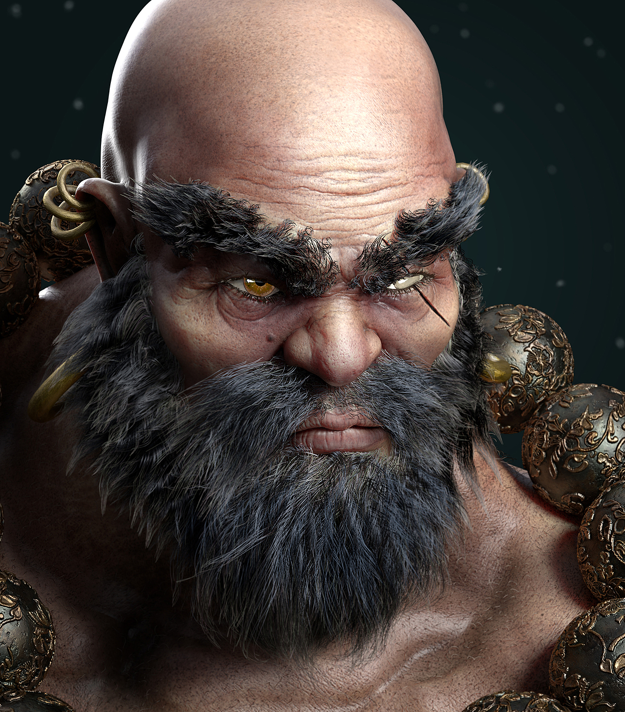 鲁智深（图ZOTQyOTM0MTI=） - 人物/生物 - 站酷设计师nerv999原创素材 - 站酷ZCOOL