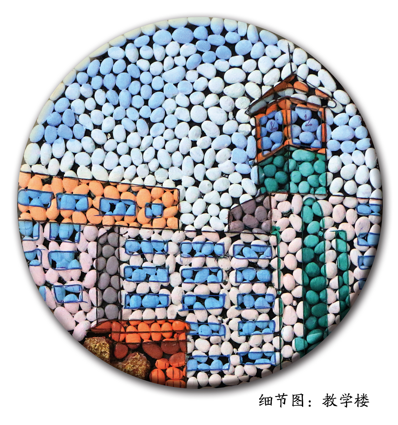 "时光荏苒"综合材料装饰绘画 - 原创作品 - 站酷(zcool)