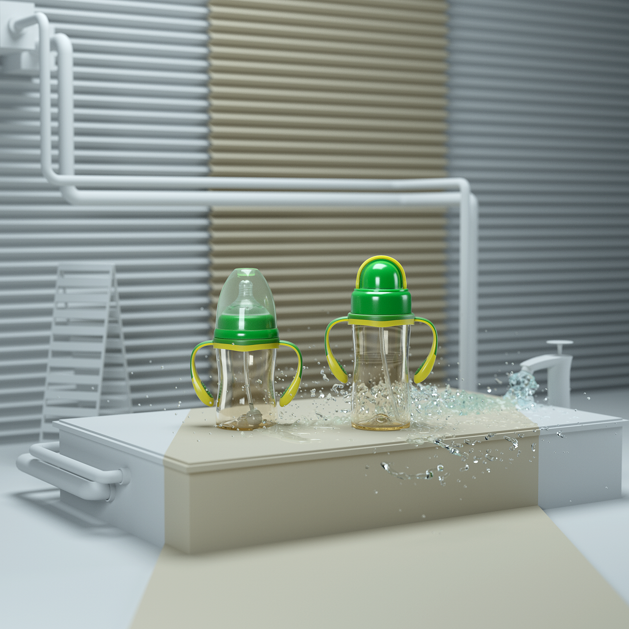 奶瓶產(chǎn)品設(shè)計(jì)渲染（圖ZMTIzMTM1NDA0） - 場景 - 站酷設(shè)計(jì)師Ralph_liu原創(chuàng)素材 - 站酷ZCOOL