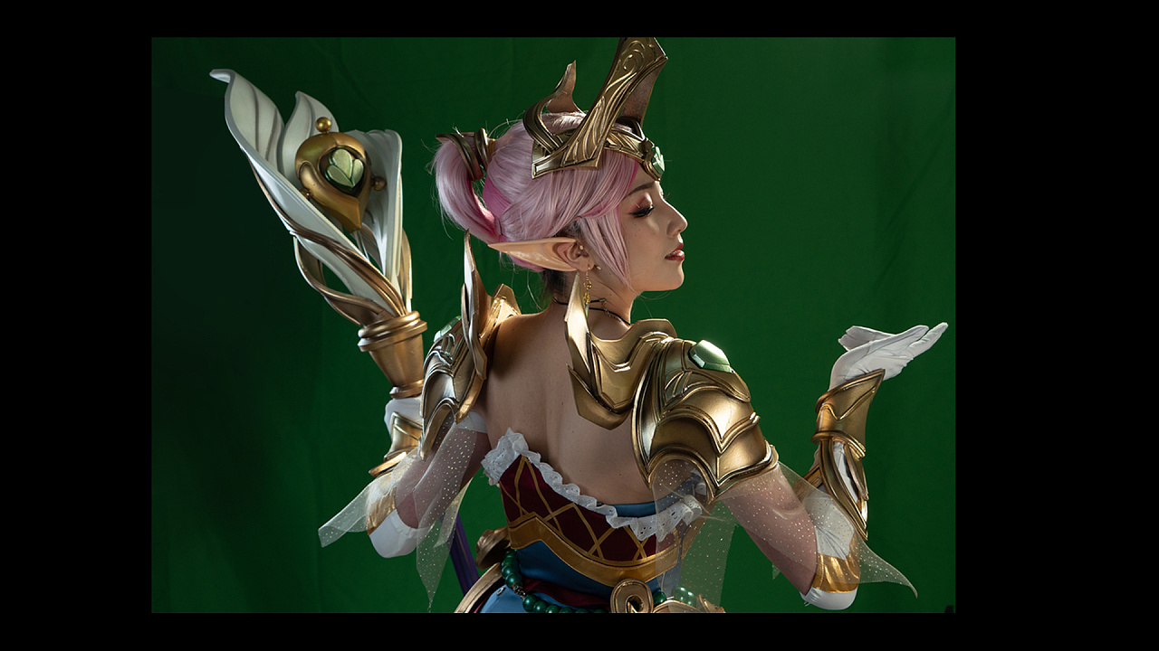cosplay的理想与真实 | 平面cos棚拍合成的原片到后期