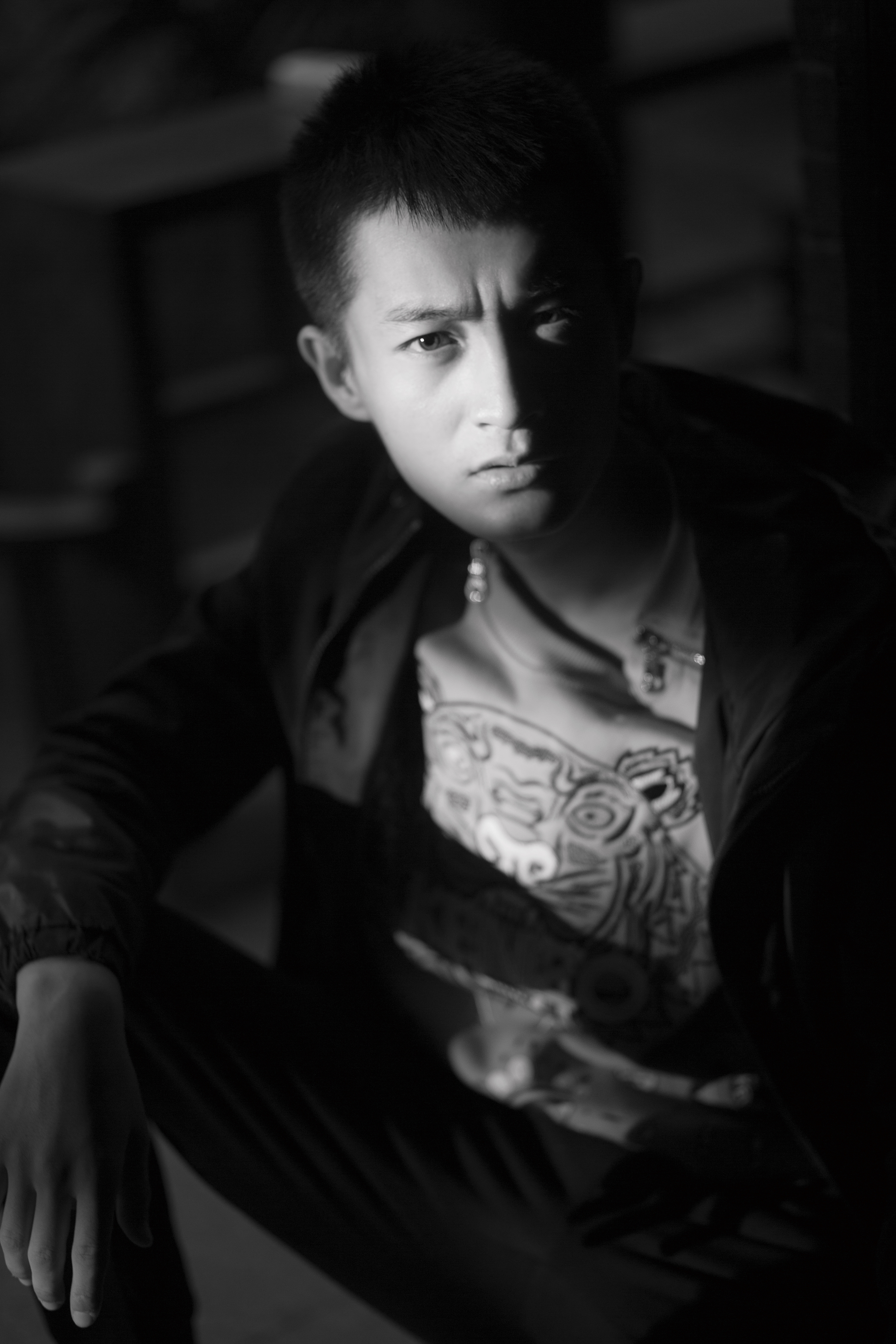 忧郁系男士写真