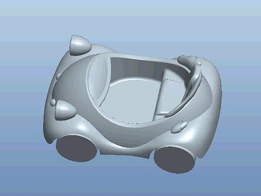 【CREO】玩具车 | 高级曲面