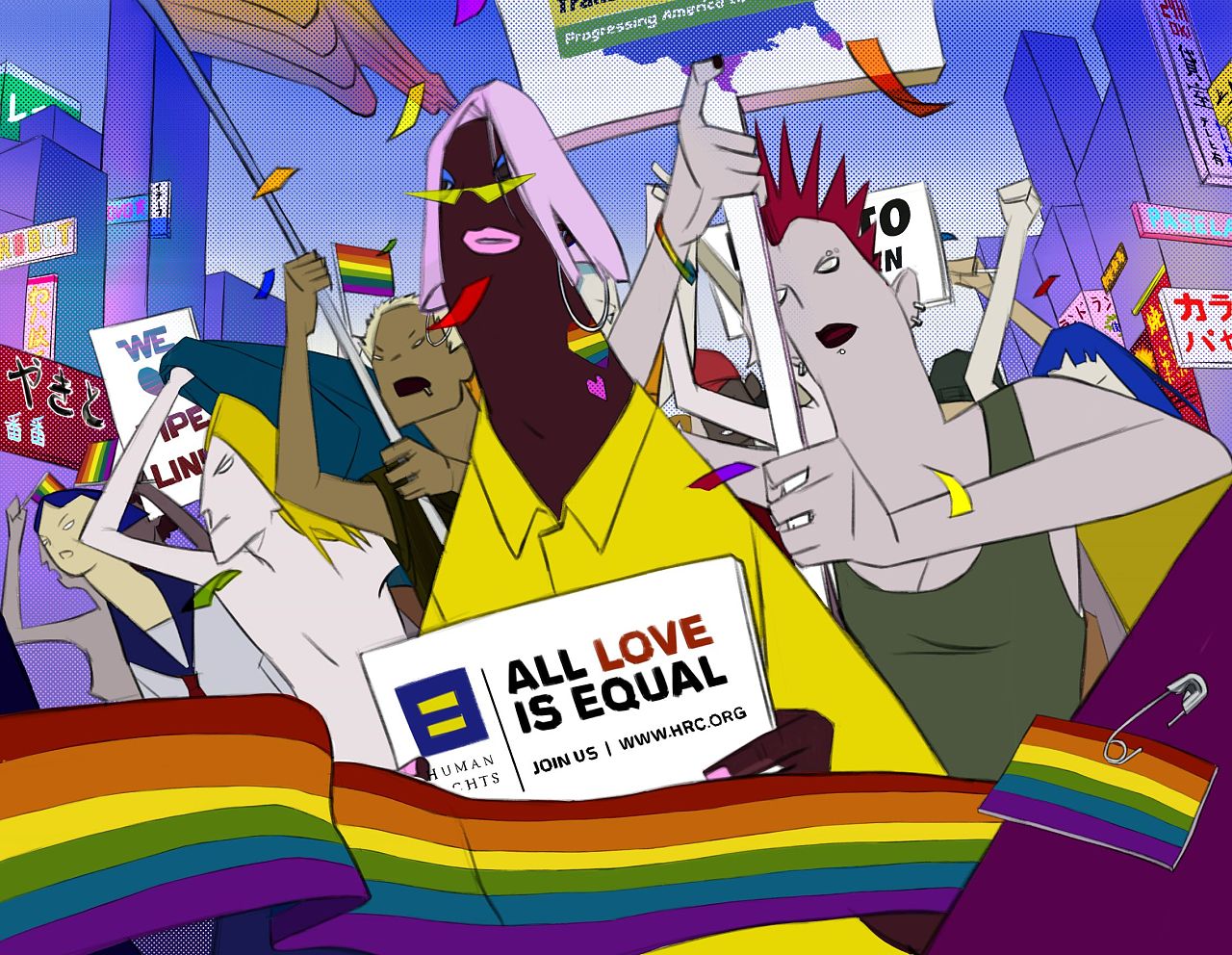 斗争者|插画|艺术插画|实况生中继 - 原创作品 - 站酷 (zcool)