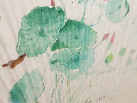 又是一把手繪團扇（個人主頁-ZMzg0NTY5OTY=） - 其他手工藝 - 站酷設(shè)計師袖風染雨原創(chuàng)素材 - 站酷ZCOOL