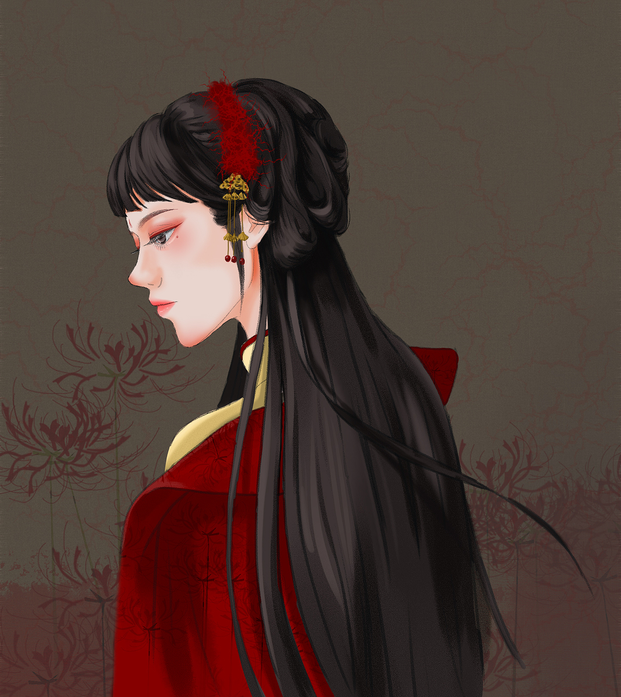 自画像（图ZMTQ3NjM3NDQ4） - 创作习作 - 站酷设计师芒草Liu原创素材 - 站酷ZCOOL