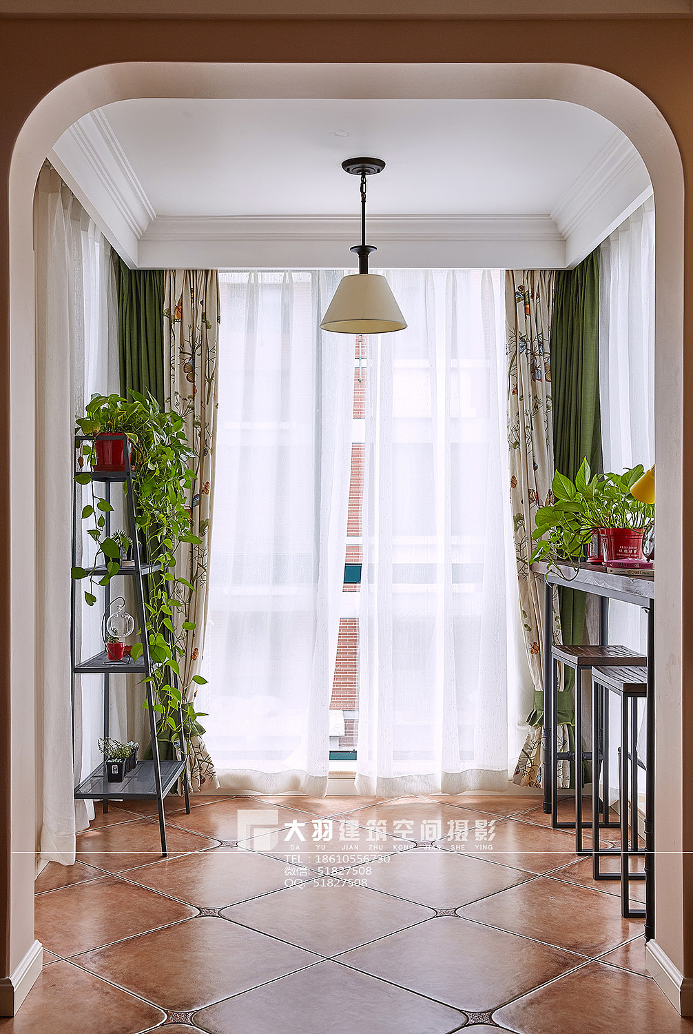 复古美式家居设计实景拍摄（图ZMjAwOTUzODY0） - 环境/建筑摄影 - 站酷设计师北京大羽空间摄影原创素材 - 站酷ZCOOL