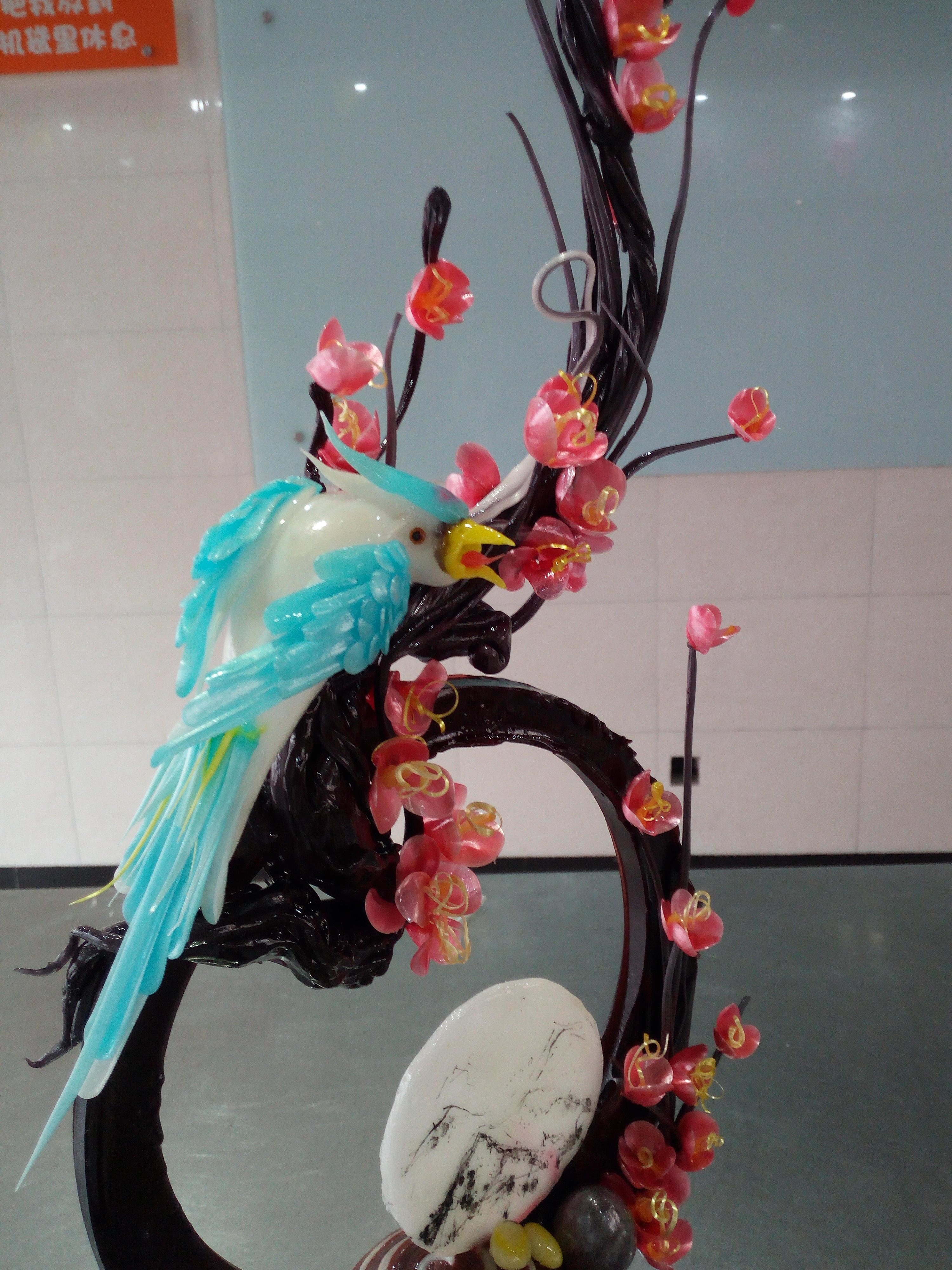 糖艺作品《寒梅》