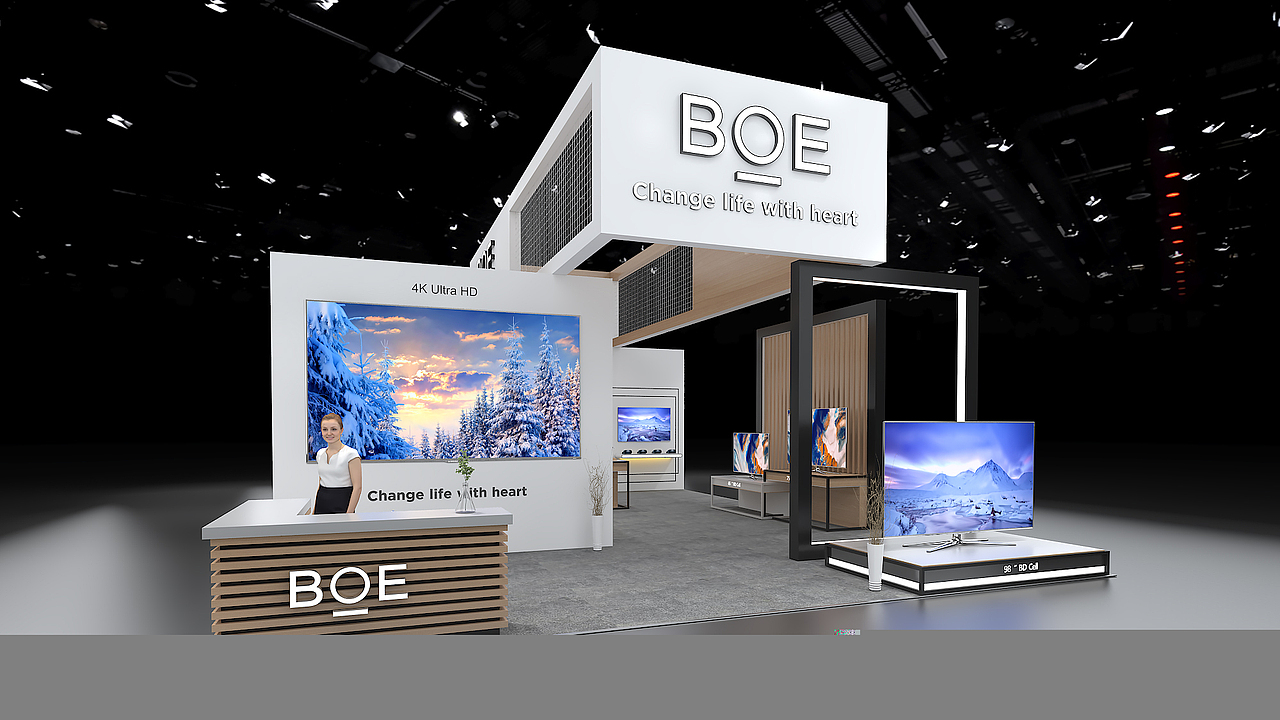 BOE-HD屏幕展位