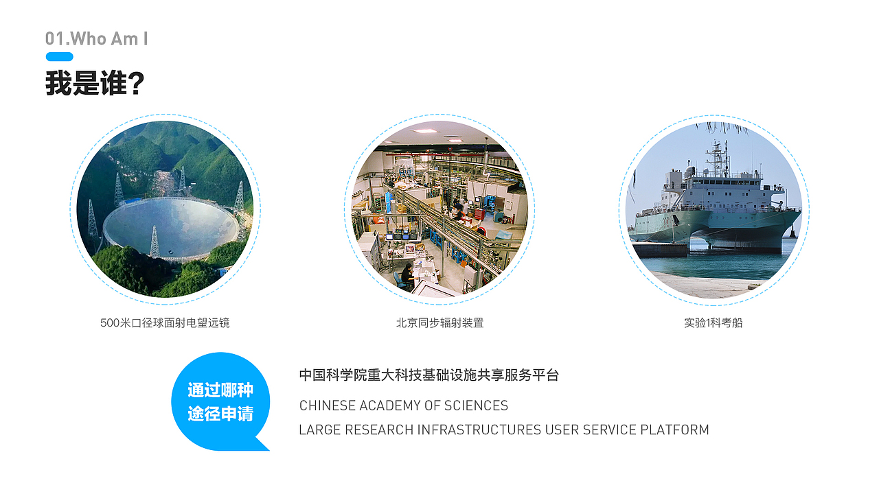 中国科学院重大科技基础设施共享服务平台英文版设计