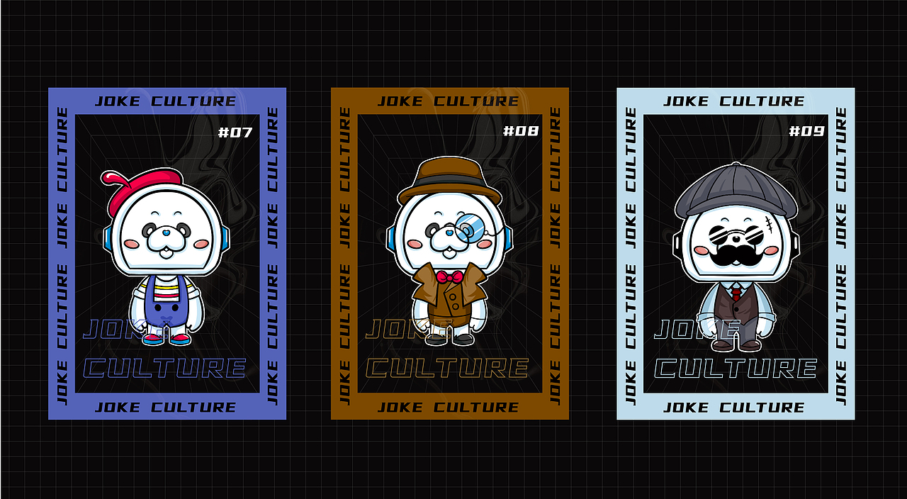 玩笑文化IP形象设计