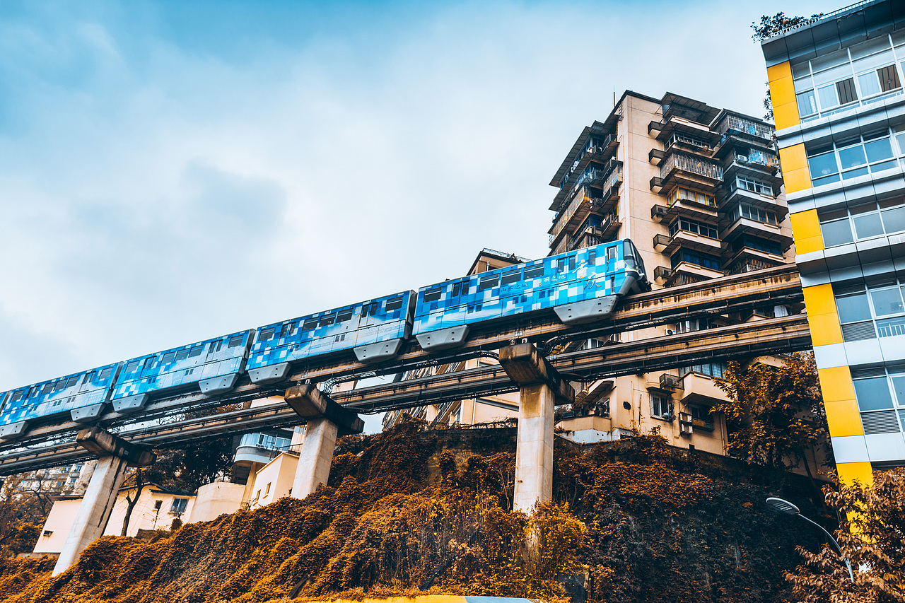 3d魔幻都市重庆旅拍作品