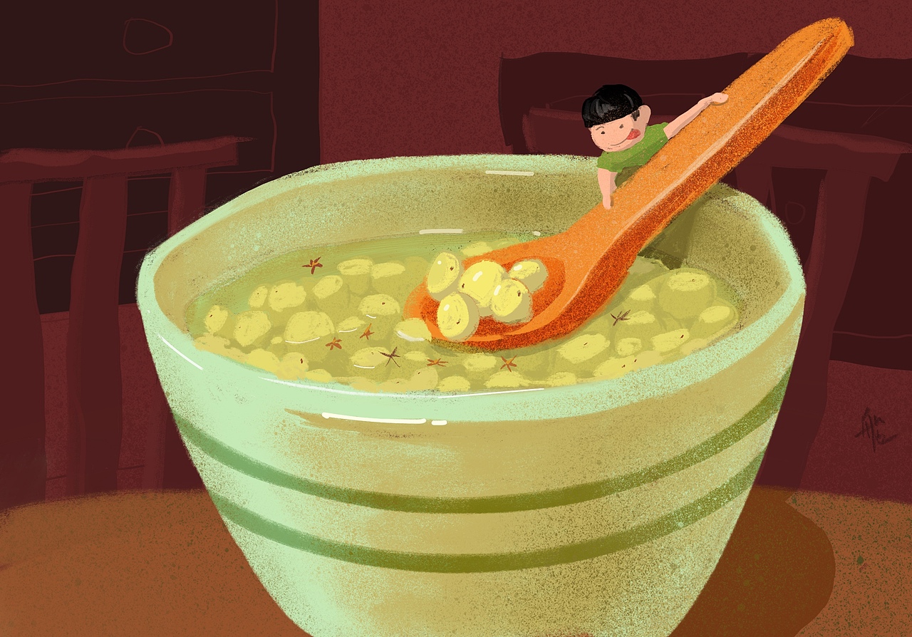 桂花鸡头米（欢迎指点）（图ZMTg3MTQxMzQ0） - 创作习作 - 站酷设计师李小船原创素材 - 站酷ZCOOL