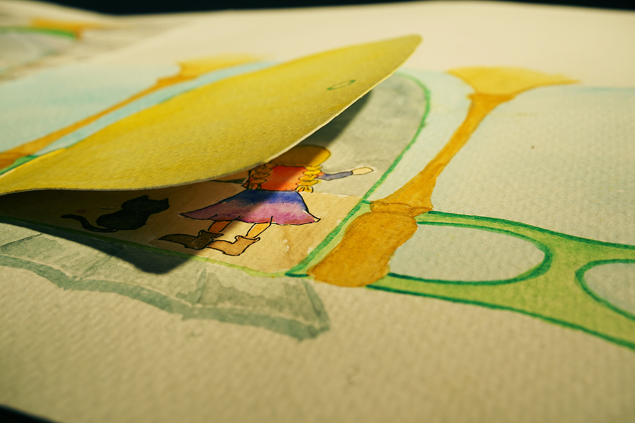 立体书 ——我的猫（图ZMzk3Njg1NDQ=） - 绘本 - 站酷设计师方织田原创素材 - 站酷ZCOOL