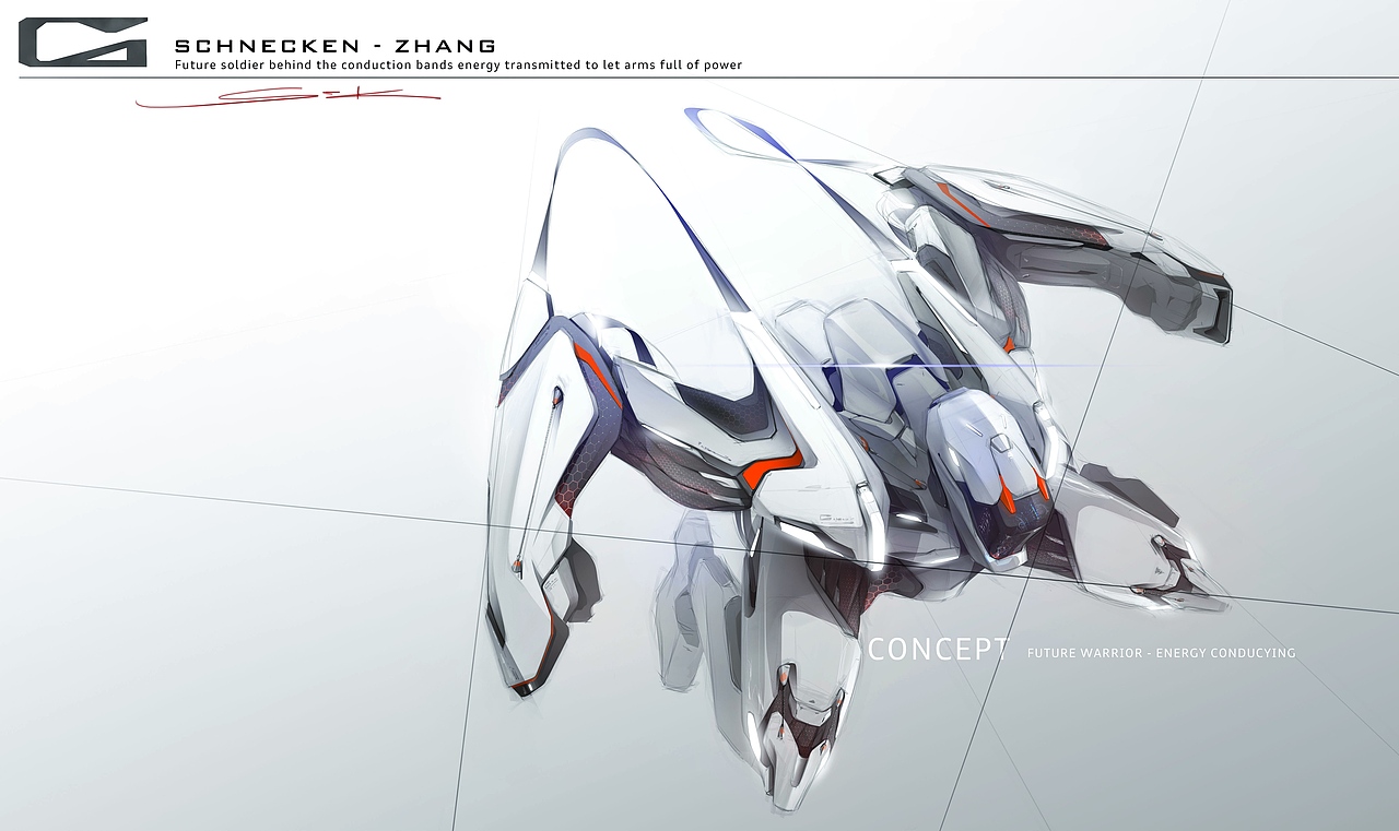 未来机甲战衣（图ZODc3MDkwODA=） - 概念设定 - 站酷设计师schnecken原创素材 - 站酷ZCOOL