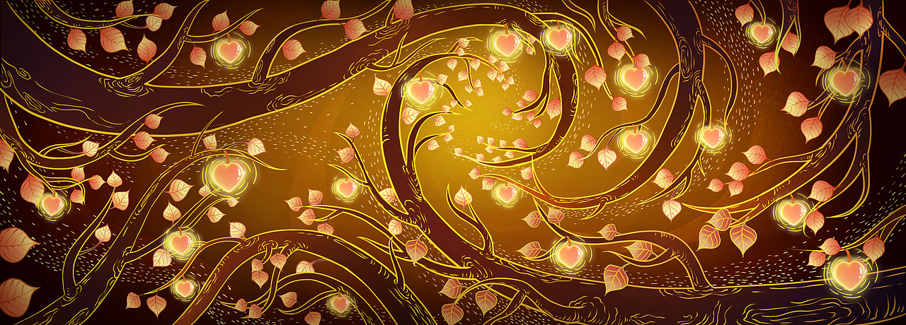 树叶衍生（图ZMjk1MDMxNTYw） - 商业插画 - 站酷设计师黑丽子原创素材 - 站酷ZCOOL