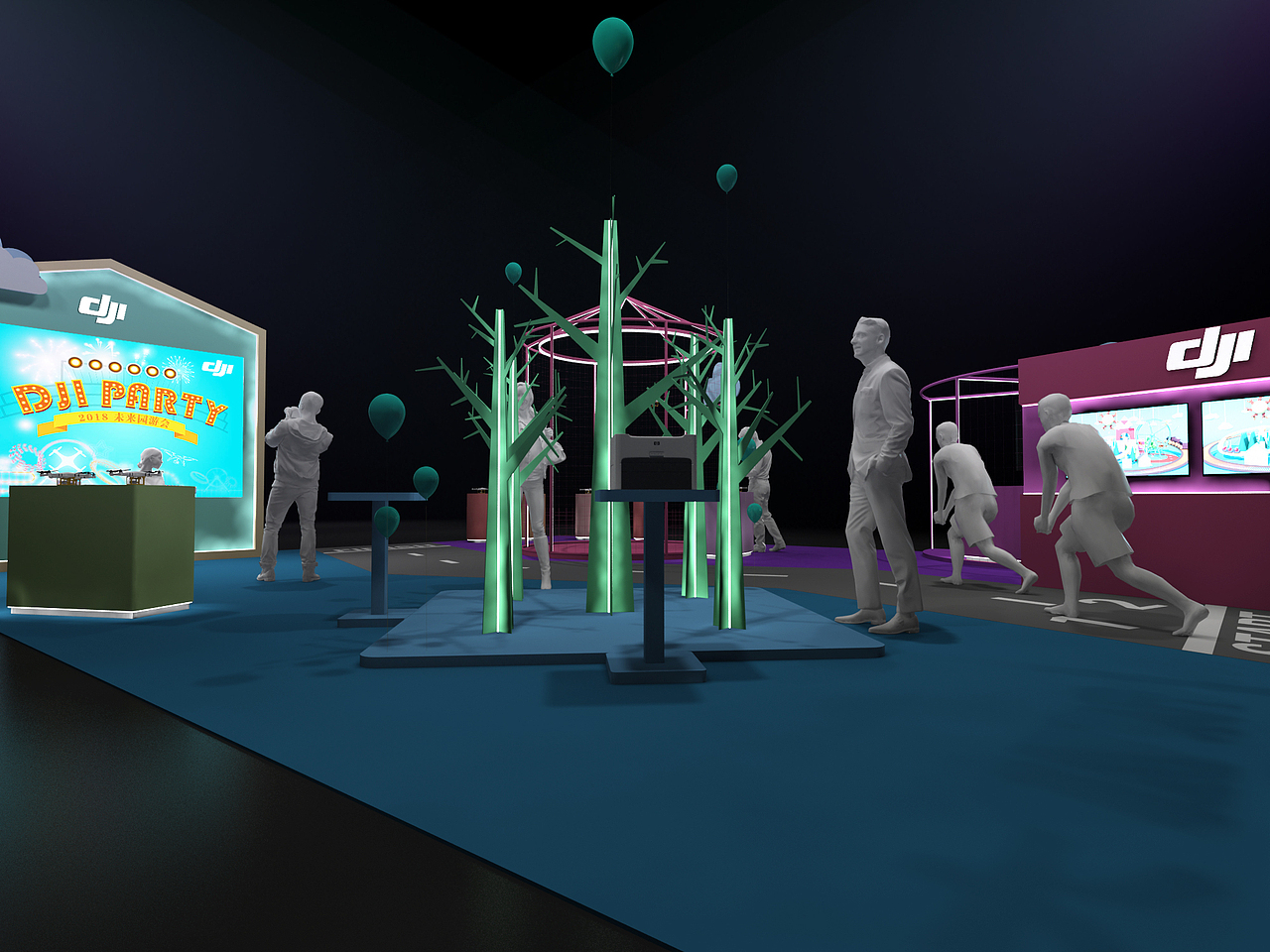 大疆巡展设计方案（图ZMTA3NzQ0MjQw） - 其他三维 - 站酷设计师STOUR_SAN原创素材 - 站酷ZCOOL