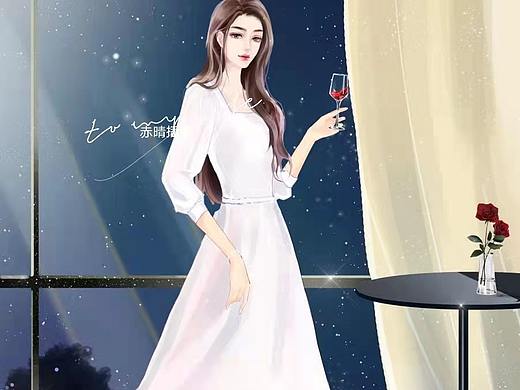 舞會（個人主頁-ZNTg5MTU0MjQ=） - 商業(yè)插畫 - 站酷設(shè)計師赤晴CHi原創(chuàng)素材 - 站酷ZCOOL