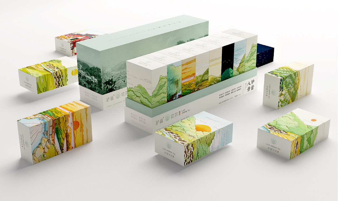 【醒狮】- 胪雷花茶品牌升级全案（图ZMTQ1NzE1NTQw） - 品牌 - 站酷设计师醒狮品牌文化传播原创素材 - 站酷ZCOOL