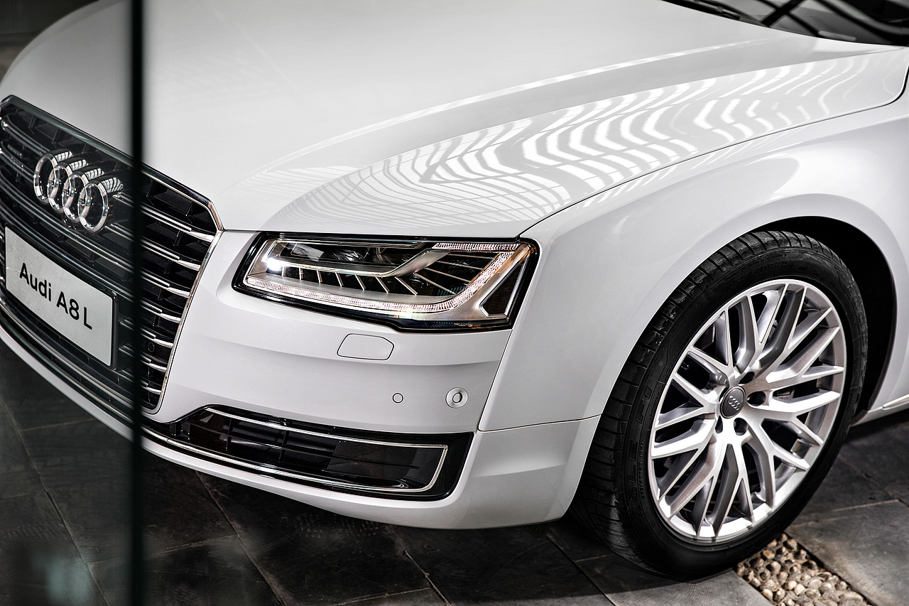 Audi A8L的一组媒体片子
